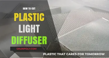 Easy DIY Guide: Cutting Plastic Light Diffusers Safely and Precisely