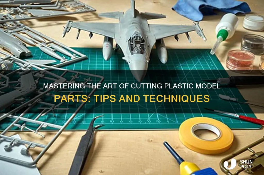how to cut plastic model parts