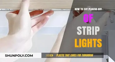Safely Removing Plastic from Strip Lights: A Step-by-Step Guide