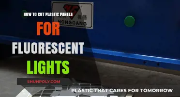 Easy Guide to Cutting Plastic Panels for Fluorescent Light Fixtures