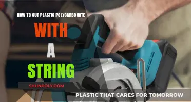 Cutting Polycarbonate with String: A Simple DIY Guide for Beginners