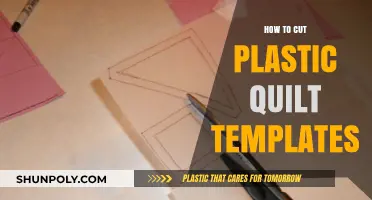 Mastering the Art of Cutting Plastic Quilt Templates with Precision