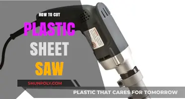Mastering the Art of Cutting Plastic Sheets with a Saw
