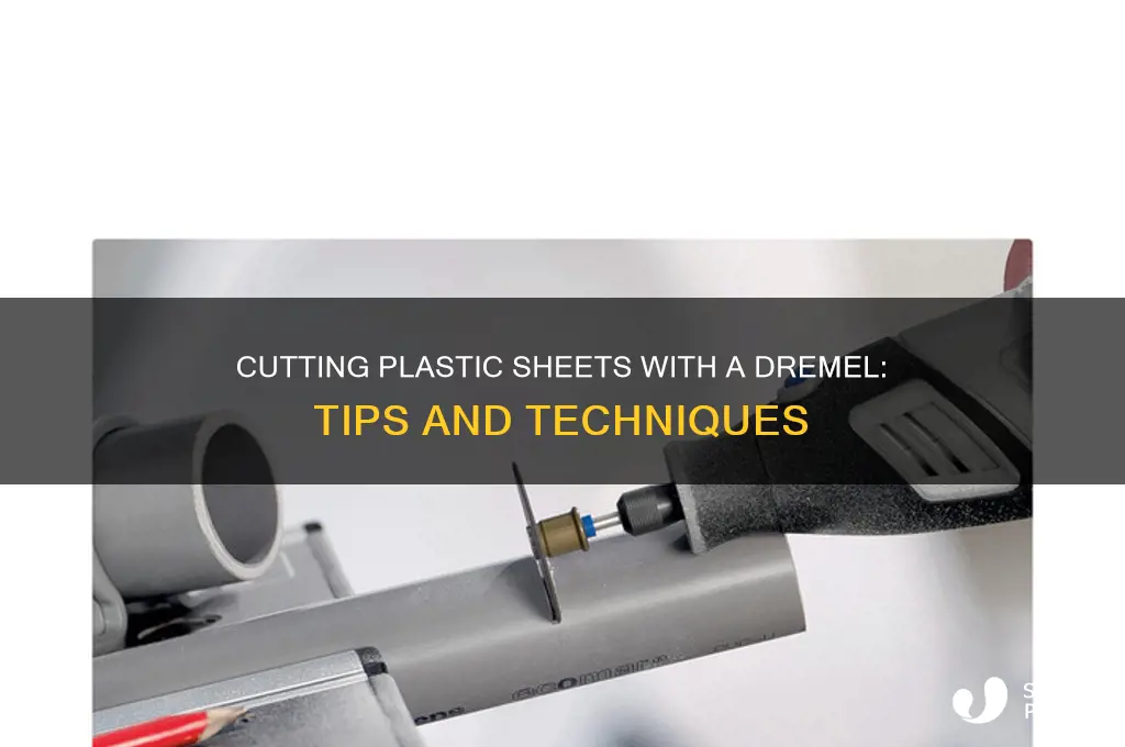 how to cut plastic sheet with dremel