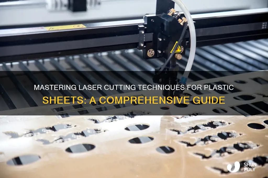 how to cut plastic sheet with laser