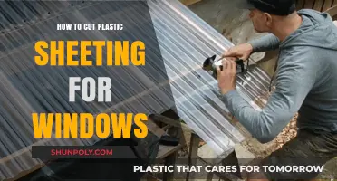 DIY Guide: Cutting Plastic Sheeting for Window Installation Made Easy