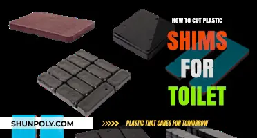 DIY Guide: Cutting Plastic Shims for Toilet Installation Made Easy