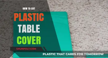 Easy Steps to Cut Plastic Table Covers Perfectly Every Time
