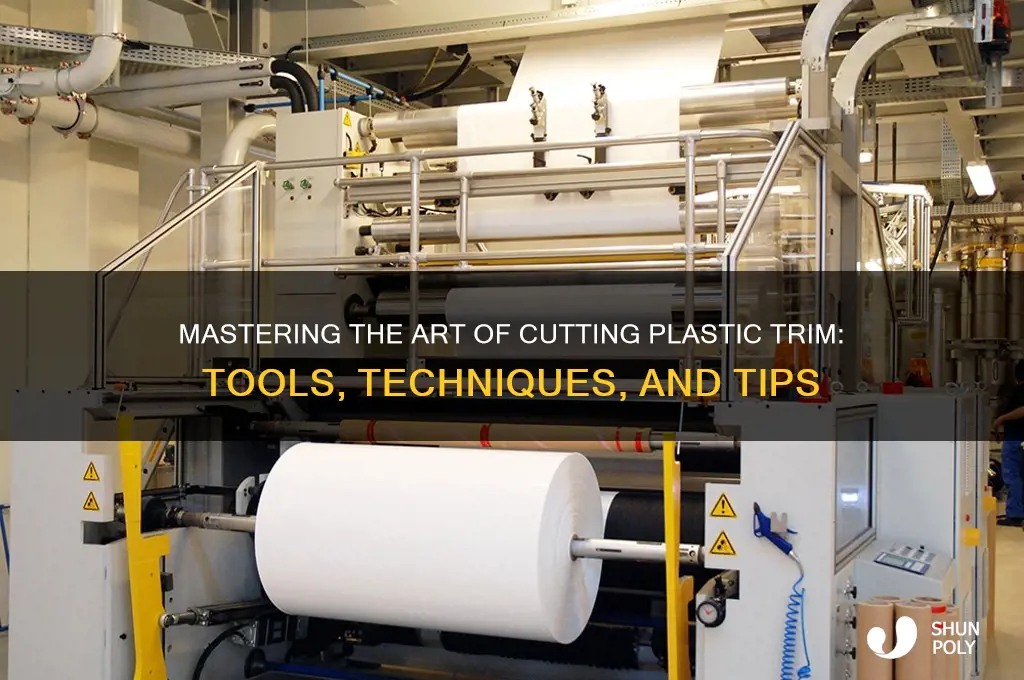 how to cut plastic trim