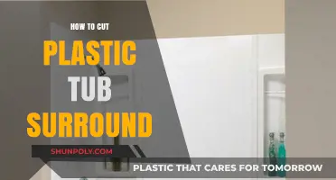 DIY Guide: Cutting a Plastic Tub Surround for Easy Installation
