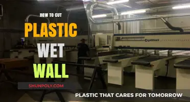Mastering the Art of Cutting Plastic Wet Wall Panels