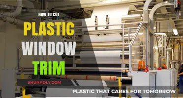 Easy DIY Guide: Cutting Plastic Window Trim Like a Pro