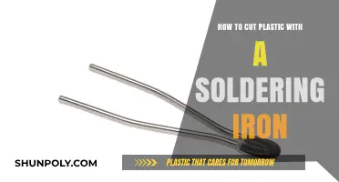 Mastering Plastic Cutting: A Soldering Iron Technique Guide