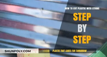 Cutting Plastic with String: A Simple Step-by-Step DIY Guide