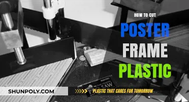Easy DIY Guide: Cutting Poster Frame Plastic Like a Pro