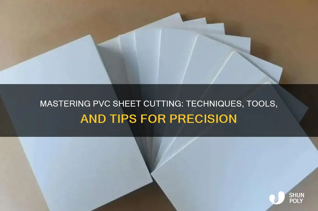 how to cut pvc plastic sheets