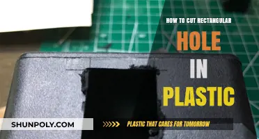 Easy Guide to Cutting Perfect Rectangular Holes in Plastic Sheets