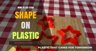 Mastering the Art of Cutting Perfect Star Shapes on Plastic