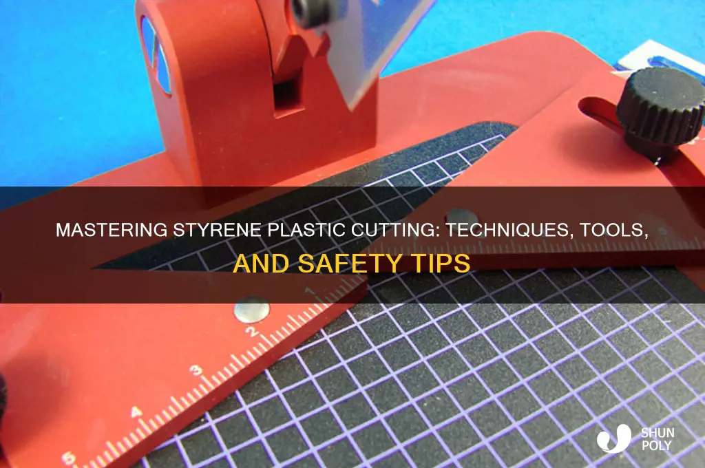 how to cut styrene plastic
