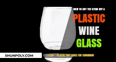 Easy Steps to Safely Remove the Stem from a Plastic Wine Glass