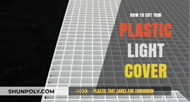 Easy Steps to Safely Cut Thin Plastic Light Covers at Home