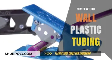 Mastering the Art of Cutting Thin-Wall Plastic Tubing: Tips & Tools