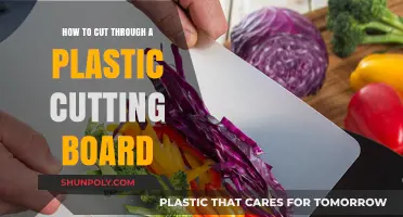 Effortless Techniques to Safely Cut Through Plastic Cutting Boards
