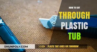 Efficient Techniques for Cutting Through Plastic Tubs Safely and Easily