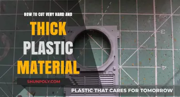 Mastering the Art of Cutting Thick, Hard Plastic Materials