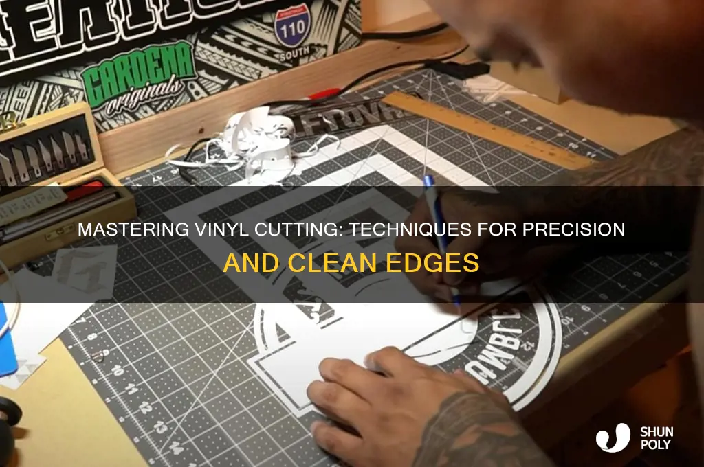 how to cut vinyl plastic