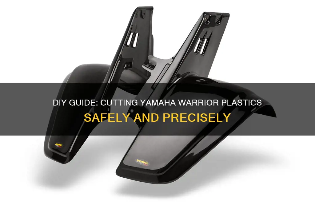 how to cut yamaha warrior plastics