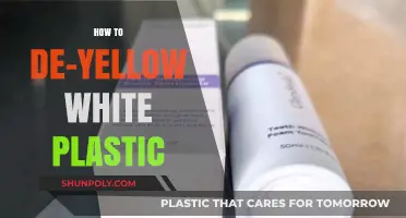 Restoring White Plastics: Removing Yellow Discoloration