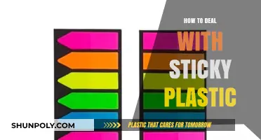 Dealing with Sticky Plastic: Quick and Easy Solutions