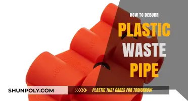 The Perfect Way to Deburr Plastic Waste Pipes