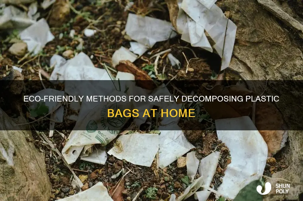 how to decompose of plastic bags safe