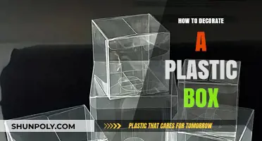 Creative Ways to Decorate a Plain Plastic Box