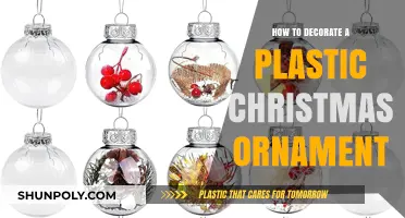 Creative Ways to Decorate Plastic Christmas Ornaments