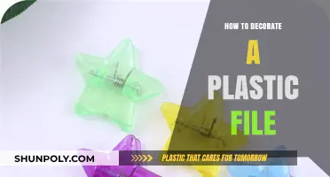 Creative Ways to Decorate Your Plastic File