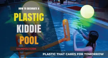 Transforming a Plastic Kiddie Pool: Creative Decor Ideas