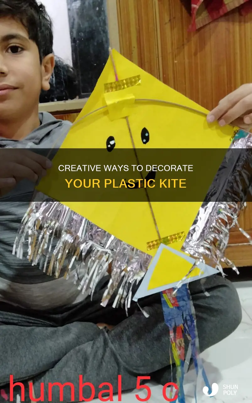 how to decorate a plastic kite