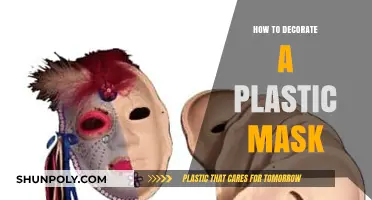Creative Ways to Decorate a Plastic Mask
