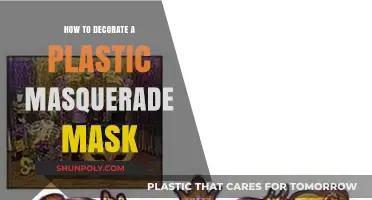 DIY Masquerade: Decorating Plastic Masks