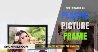 Customizing Plastic Picture Frames: Creative Decor Ideas