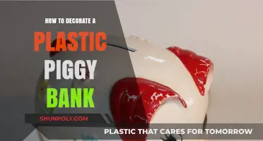Creative Ways to Decorate a Plastic Piggy Bank