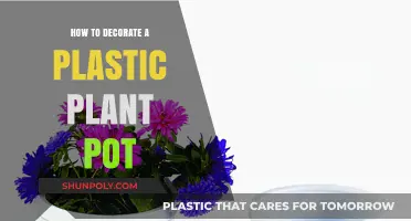 Creative Ways to Decorate Your Plastic Plant Pots