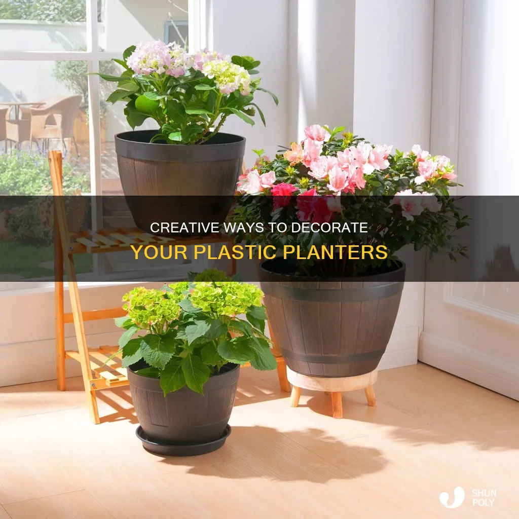 Creative Ways To Decorate Your Plastic Planters | ShunPoly
