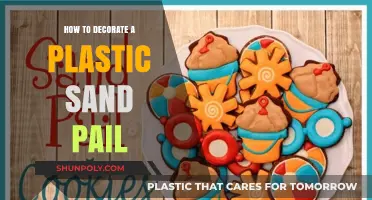 Creative Ways to Decorate a Plastic Sand Pail