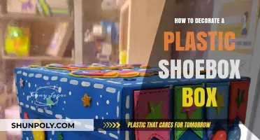 Creative Ways to Decorate a Plastic Shoebox