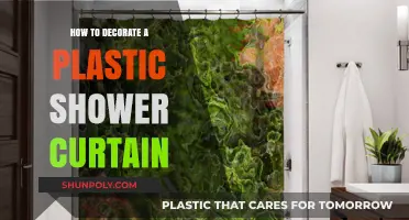 Creative Ways to Decorate Your Plain Shower Curtain