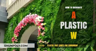 Creative Ways to Decorate a Plastic Wall